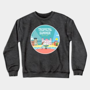 TROPICAL SUMMER Crewneck Sweatshirt